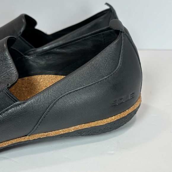Sole Ease by ReCORK Black Leather Orthopedic Comfort Shoes Men’s 11.5 Casual main image 7